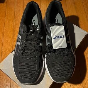 Men’s Asics Gel-contend 4E Black/Silver/Carbon Sneakers